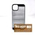    Apple iPhone 14 Plus - Slim Sleek Brush Metal Case